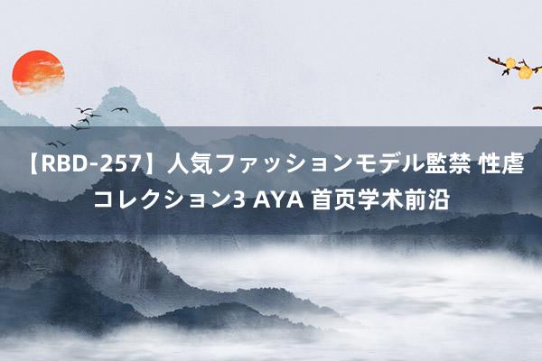 【RBD-257】人気ファッションモデル監禁 性虐コレクション3 AYA 首页学术前沿