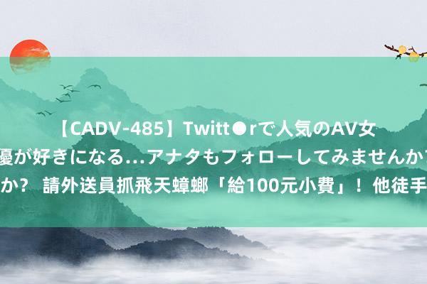 【CADV-485】Twitt●rで人気のAV女優 SNSでますますAV女優が好きになる…アナタもフォローしてみませんか？ 請外送員抓飛天蟑螂「給100元小費」！他徒手贬责　全場讚真男东说念主