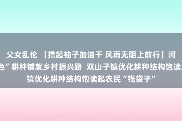 父女乱伦 【撸起袖子加油干 风雨无阻上前行】河北青龙县：“五色”耕种铺就乡村振兴路  双山子镇优化耕种结构饱读起农民“钱袋子”